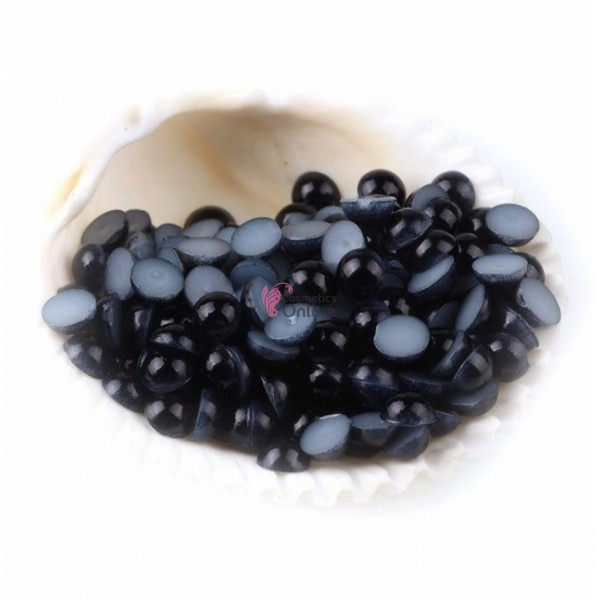 Perlute sidefate de unghii Negre de 2mm - 600 bucati, Cod PPU021